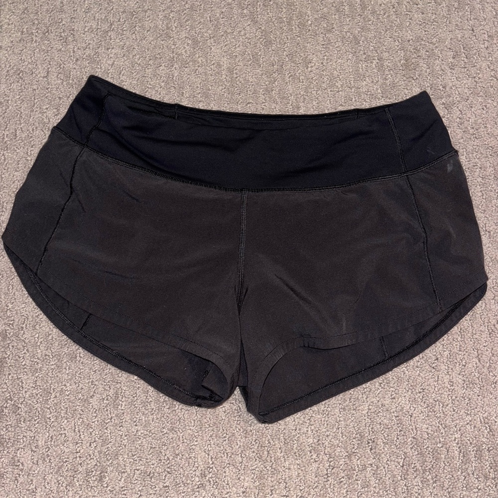 Black Lulu Speed up Shorts